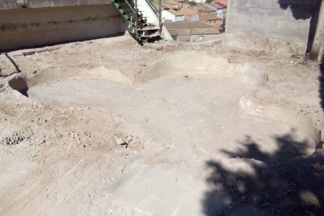 Desenrunament agost 2017-5 Desenrunament castell de Menàrguens agost 2017